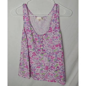 Love Shack Fancy Albany Tank Size XLarge Misty Lilac Floral